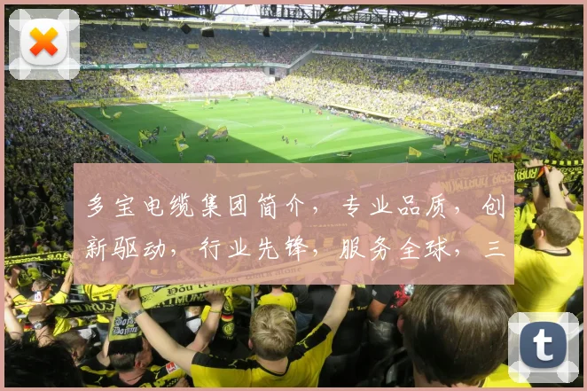 多宝电缆集团简介，专业品质，创新驱动，行业先锋，服务全球，三重优势，值得信赖