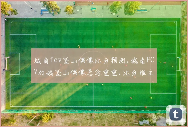 城南fcv釜山偶像比分预测,城南FCV对战釜山偶像悬念重重,比分谁主沉浮